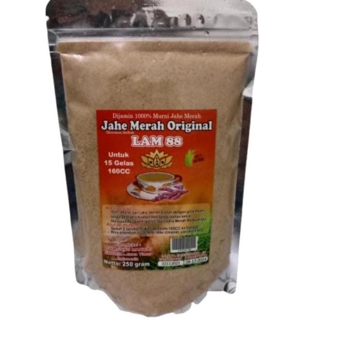 

Pasti Laku--Jahe Merah Super LAM 88 250gr / Jahe Merah /JAHE