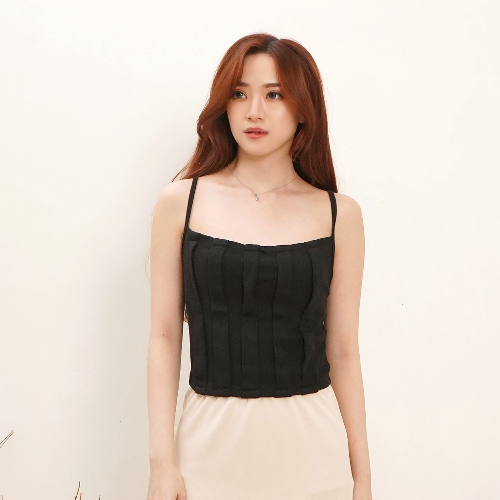 Korean Rample Tanktop Basic Wanita Korean Style 231