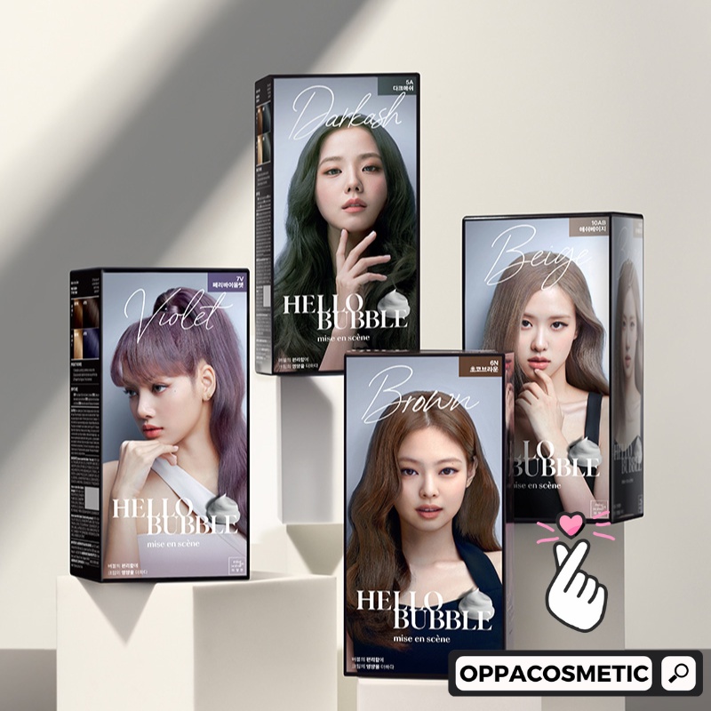 [NEW PACKAGING] MISE EN SCENE Hello Bubble Hair Color 95g