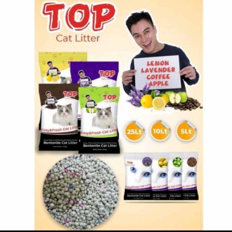 Pasir TOP Cat 10 Litter