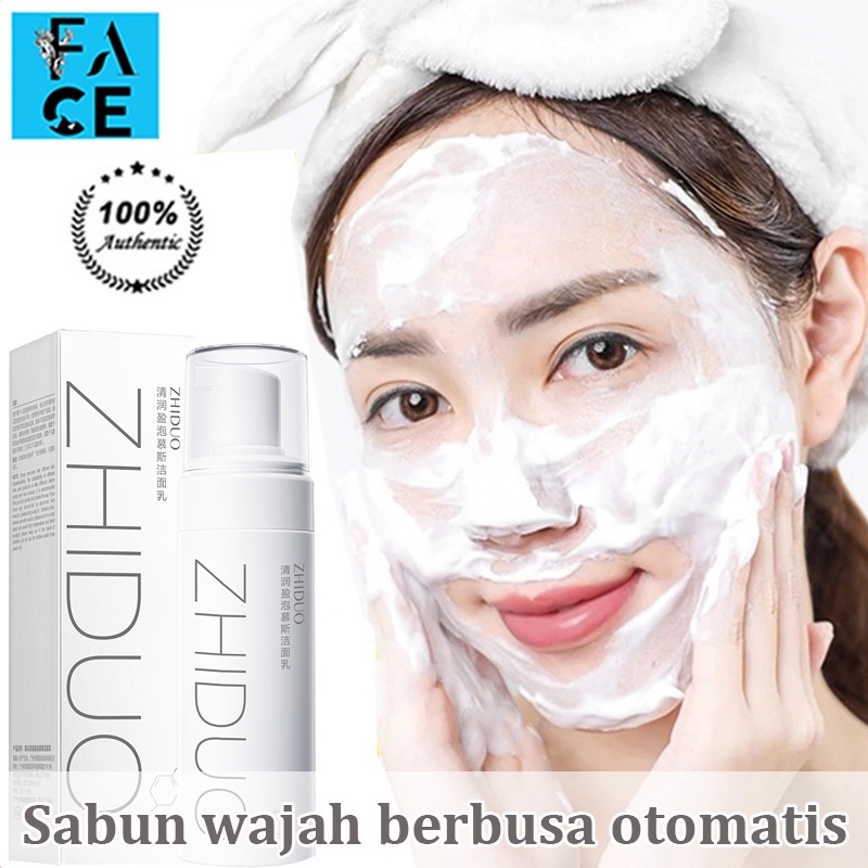 Milk cleanser Sabun cuci muka Sabun muka Sabun wajah Sabun pembersih wajah 150g Cuci muka yang lembut Sabun muka berbusa Pemutih dan pelembab Pembersih Wajah Asam Amino