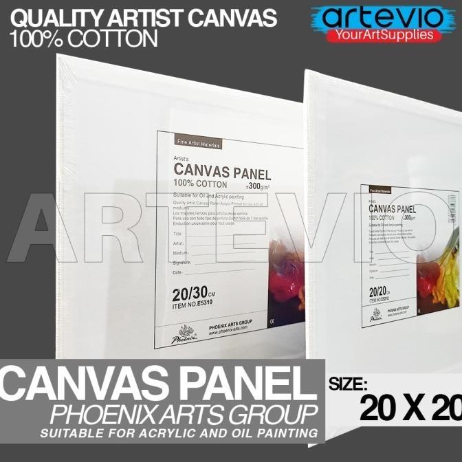 

Kanvas Lukis Phoenix E5310 Canvas Board / Kanvas Panel Uk 20x20