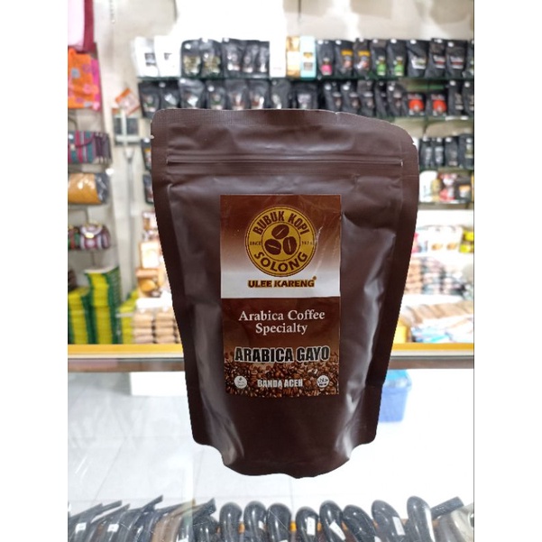 

Kopi Solong bubuk Arabika Specialty 250gr / Bubuk kopi Arabika Solong khas asli Aceh 250gr