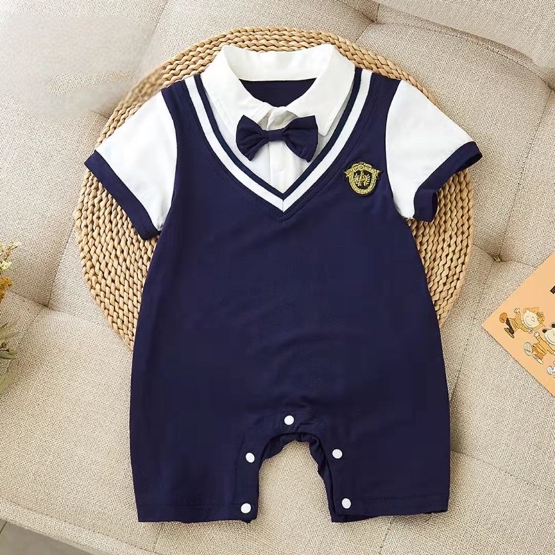PROMO (Z0014) ZUNO KIDS Cooper Romper Baju romper jumper setelan bayi anak cowok toddler unik lucu