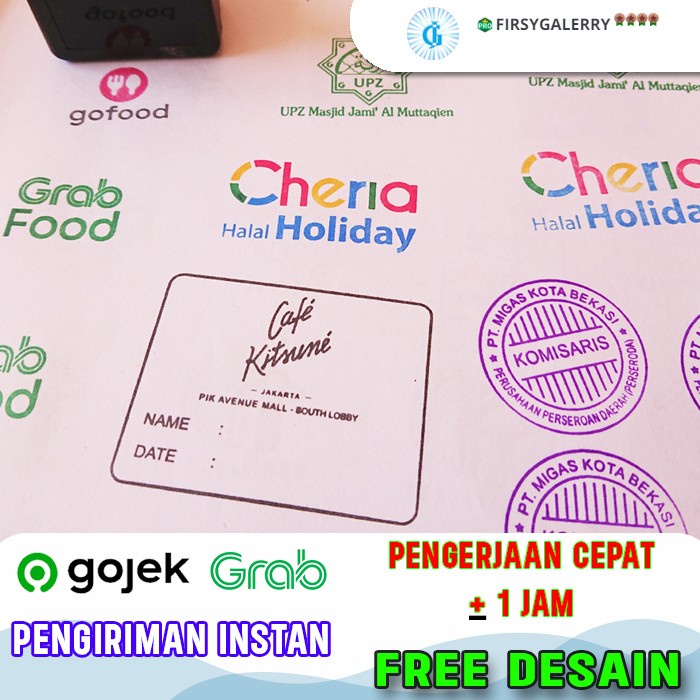 

Jual Stempel Otomatis Ukuran Sedang | Free Desain | Full Tinta |Free Custom Limited
