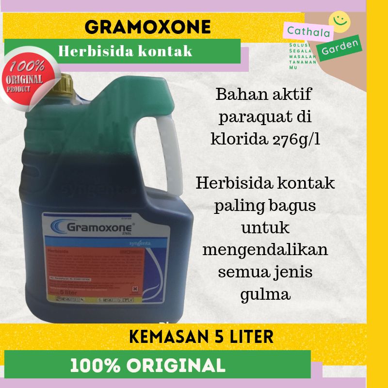 GRAMOXONE 276SL KEMASAN 5L | ANTI GULMA