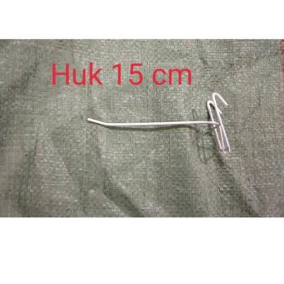 Promo besar--Cantolan Ram Kawat Putih 15cm - Gantungan Aksesoris Hook Ram