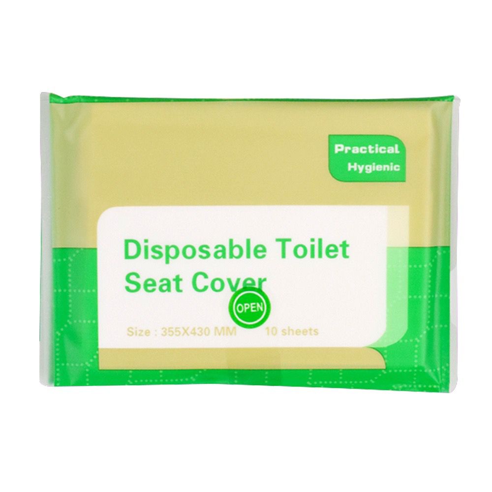 1234OS - Disposable Paper Toilet / Alas Dudukan Toilet 1 Pack isi 10.