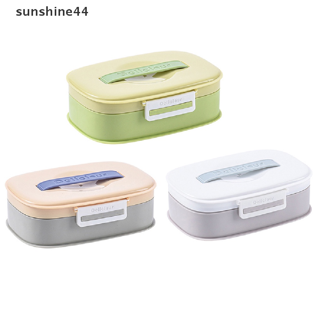 Sunshine Kotak Makan Bento Anti Bocor Untuk Anak