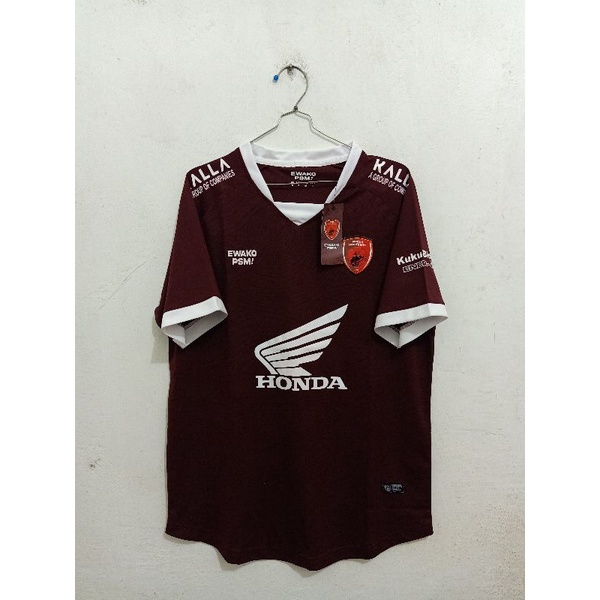 Jersey PSM Makassar Home Liga 1 2021 2022 Original Player Issue Ewako