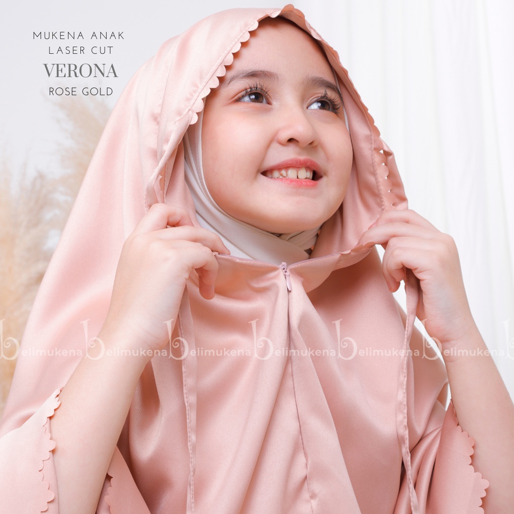 Mukena Anak Laser Cut Verona