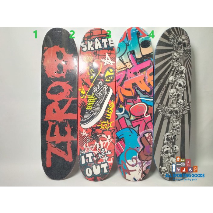 Skate Skateboard Profesional Dewasa Adult Remaja Xl Kayu Fullset