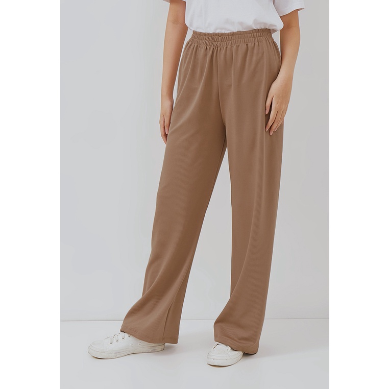 N&amp;A - LIVY KNIT PANTS - Celana Wanita / Celana Panjang Wanita