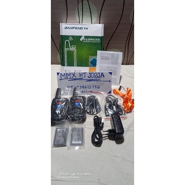 baofeng c50 isi 2 free earset dalam box