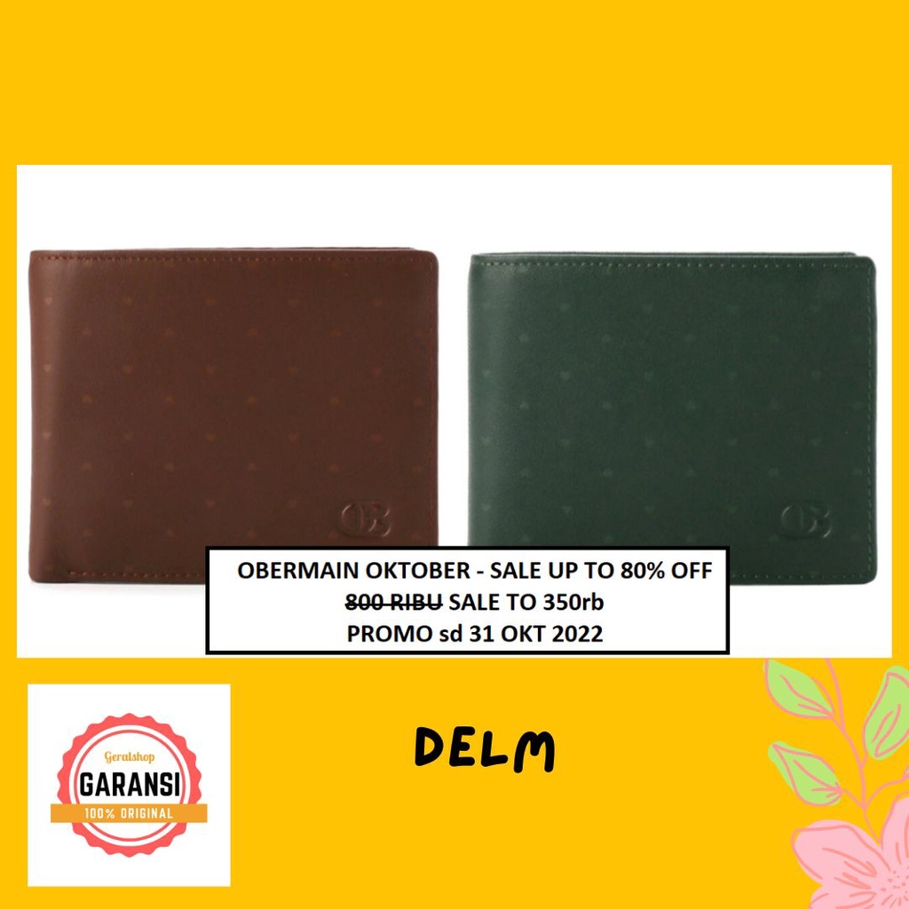 Dompet Obermain pria  seri DELM sale 100% original store