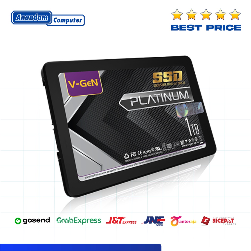 V-GeN PLATINUM SATA 1TB VGEN - SATA 2.5mm