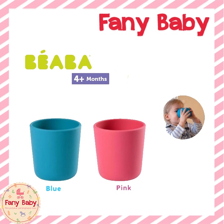 BEABA SILICONE GLASS 4M+