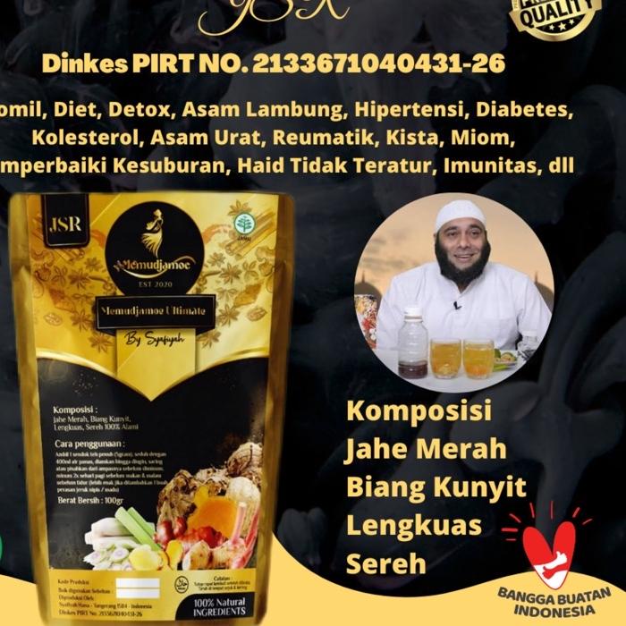 

Star 10.10 Memudjamoe Ultimate (Ramuan JSR) 100gr 100% Murni (NON GULA) !!