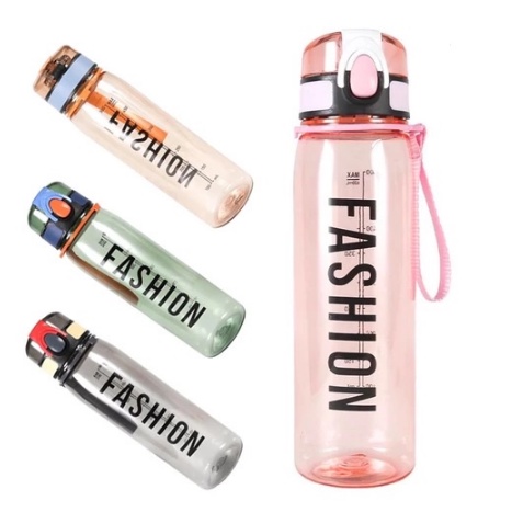 TOKO21--BOTOL MINUM SPORT/BOTOL OLAH RAGA BOTOL AIR MINUM FASHION CLIP SPORT 600 ML 7918 SELIYA BPA FREE