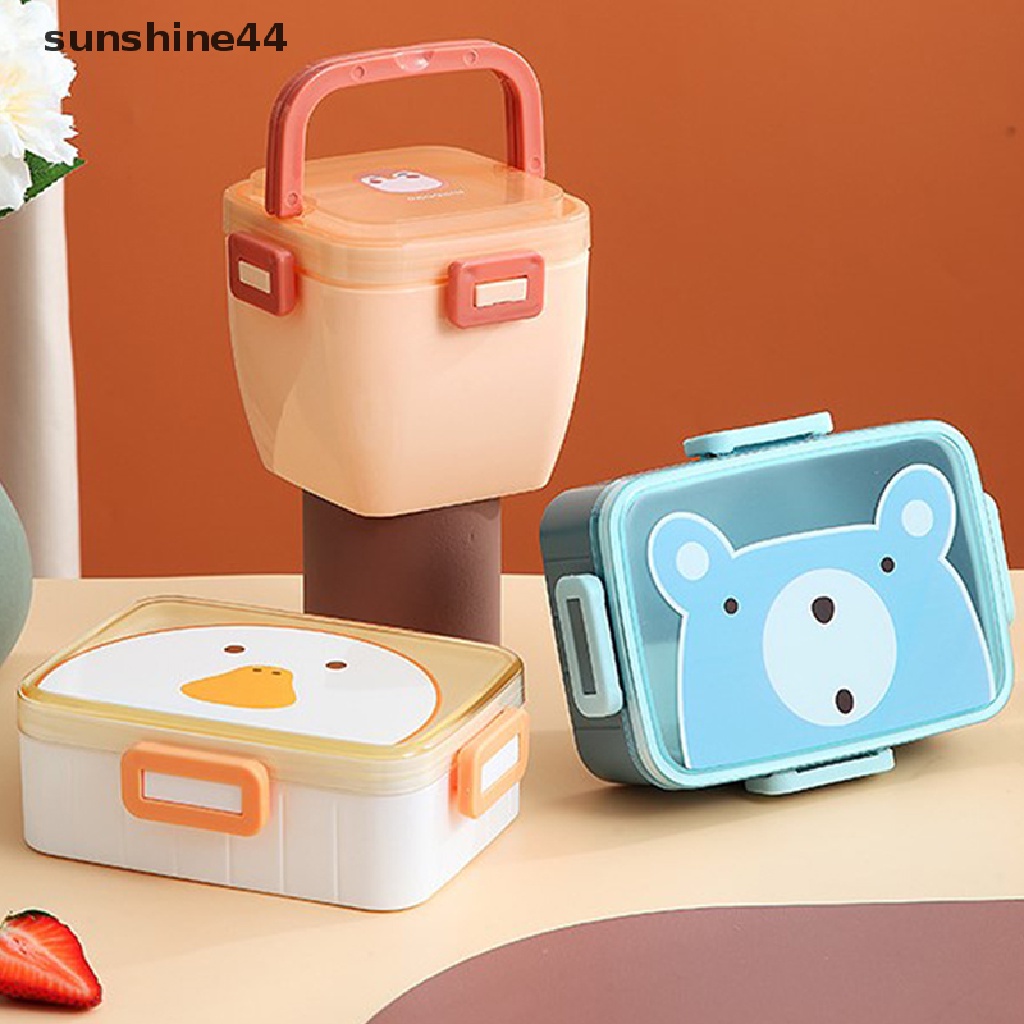 Sunshine Kotak Bekal Bento Mini Portable Untuk Anak Perempuan