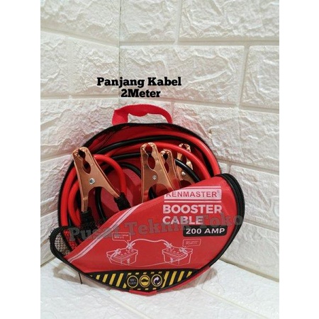 Kenmaster Booster Cable 200Amp Kabel Jumper Aki 200Amp