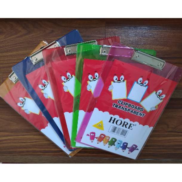 

PRODUK- CLIPBOARD TRANSPARANT FOLIO PAPAN JALAN .