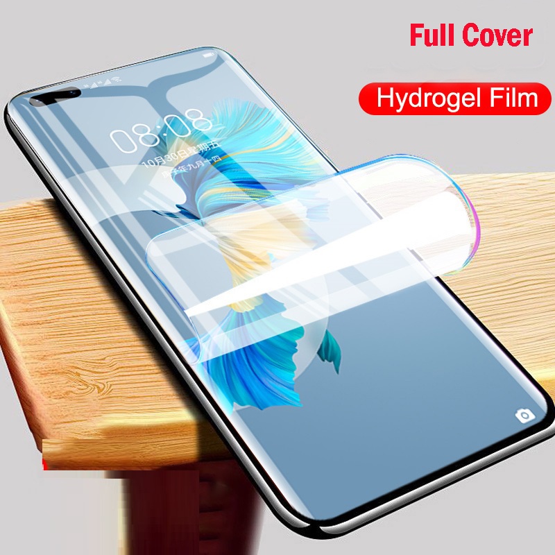 Hydrogel Clear Full Set Depan Belakang Huawei Matte 30 Pro 20 Pro P40 Pro Screen Guard
