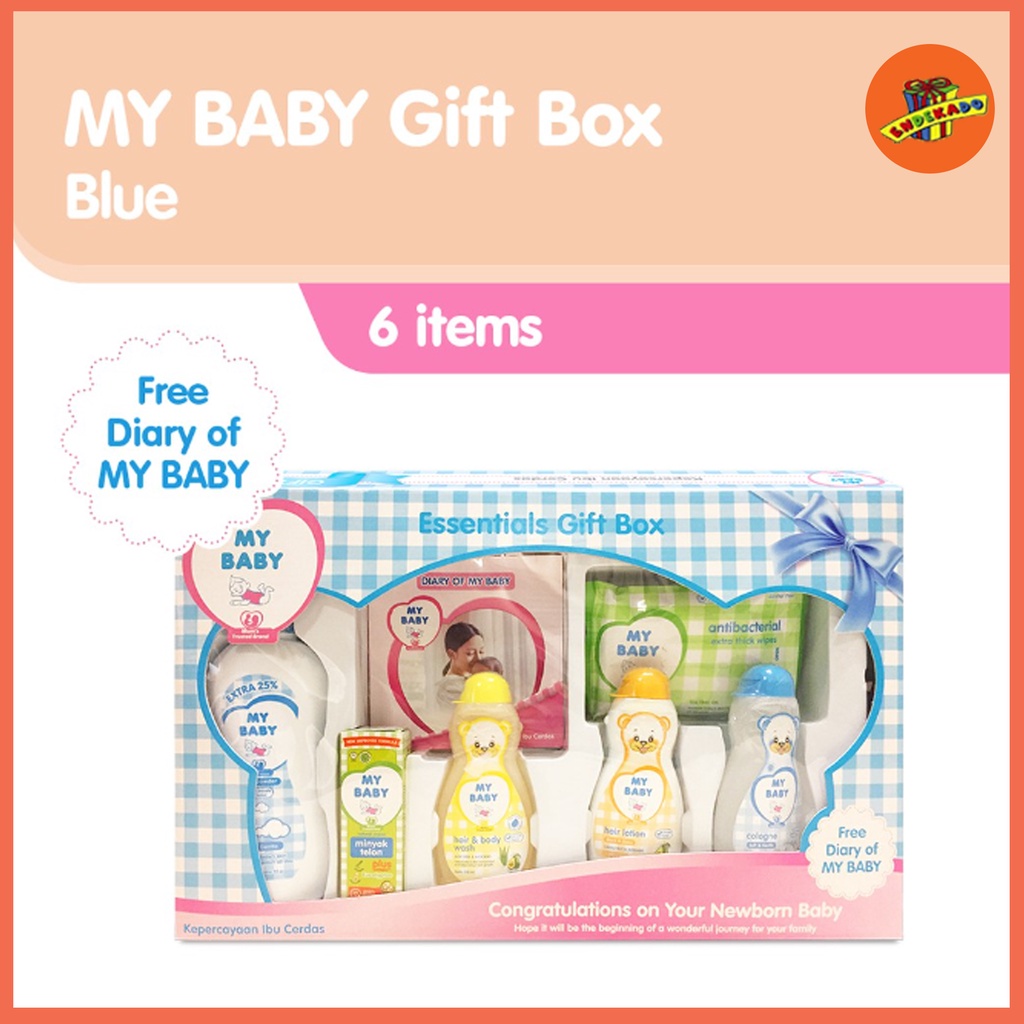 MY BABY GIFT BOX - Baby Gift Set - Perlengkapan Bayi Baru Lahir