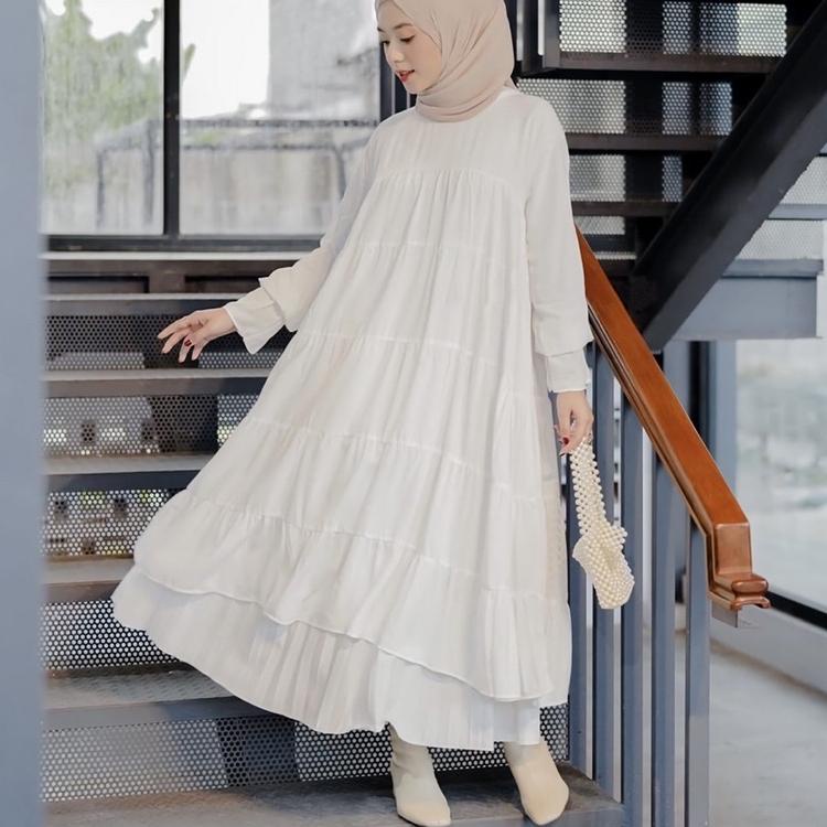 Hot Sale Atasan tunik Cempaka Full Ruffle