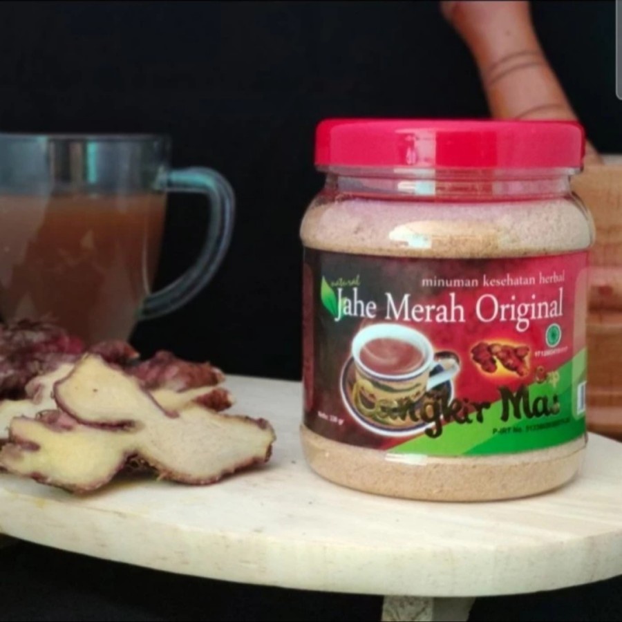 Jahe Merah Original Cangkir Mas Minuman Herbal - Anum Sari