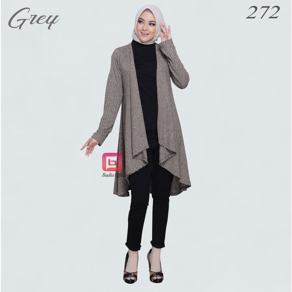 cardigan outer rajut lengan panjang long sweater jaket jumbo wanita kardigan bahan tebal premium