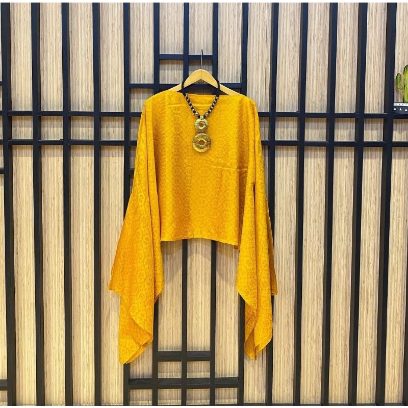 blouse atasan polos viscose denada batik cirebon batik trusmi