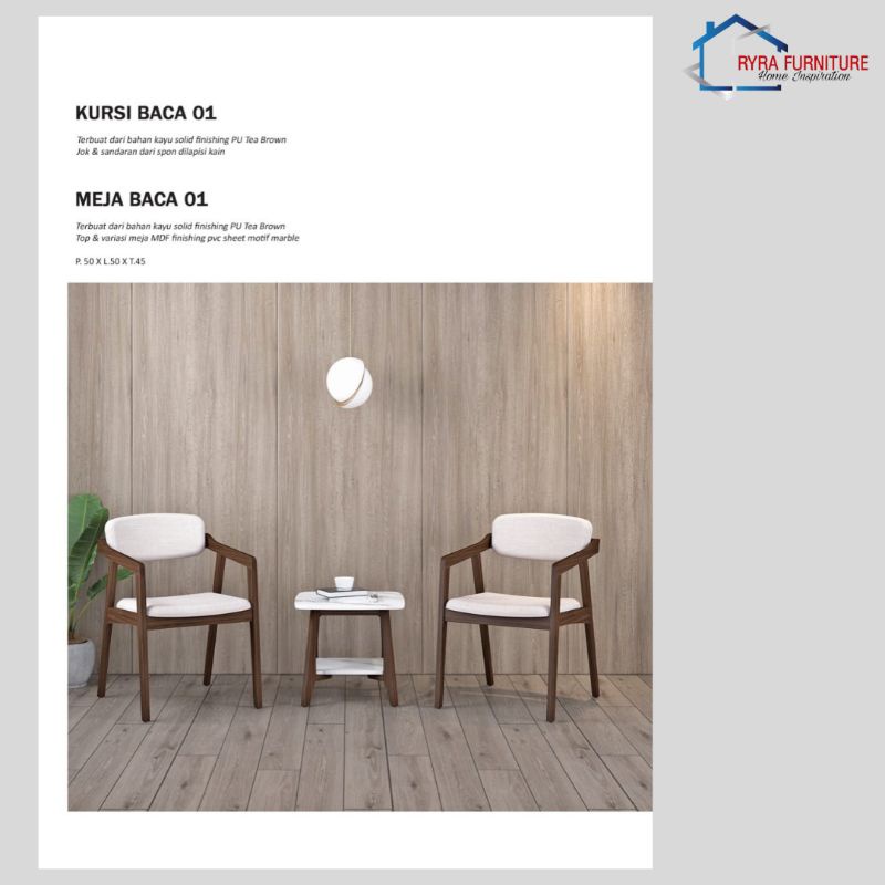 KURSI BACA/KURSI TERAS/SET KURSI TERAS - 01 - SIANTANO