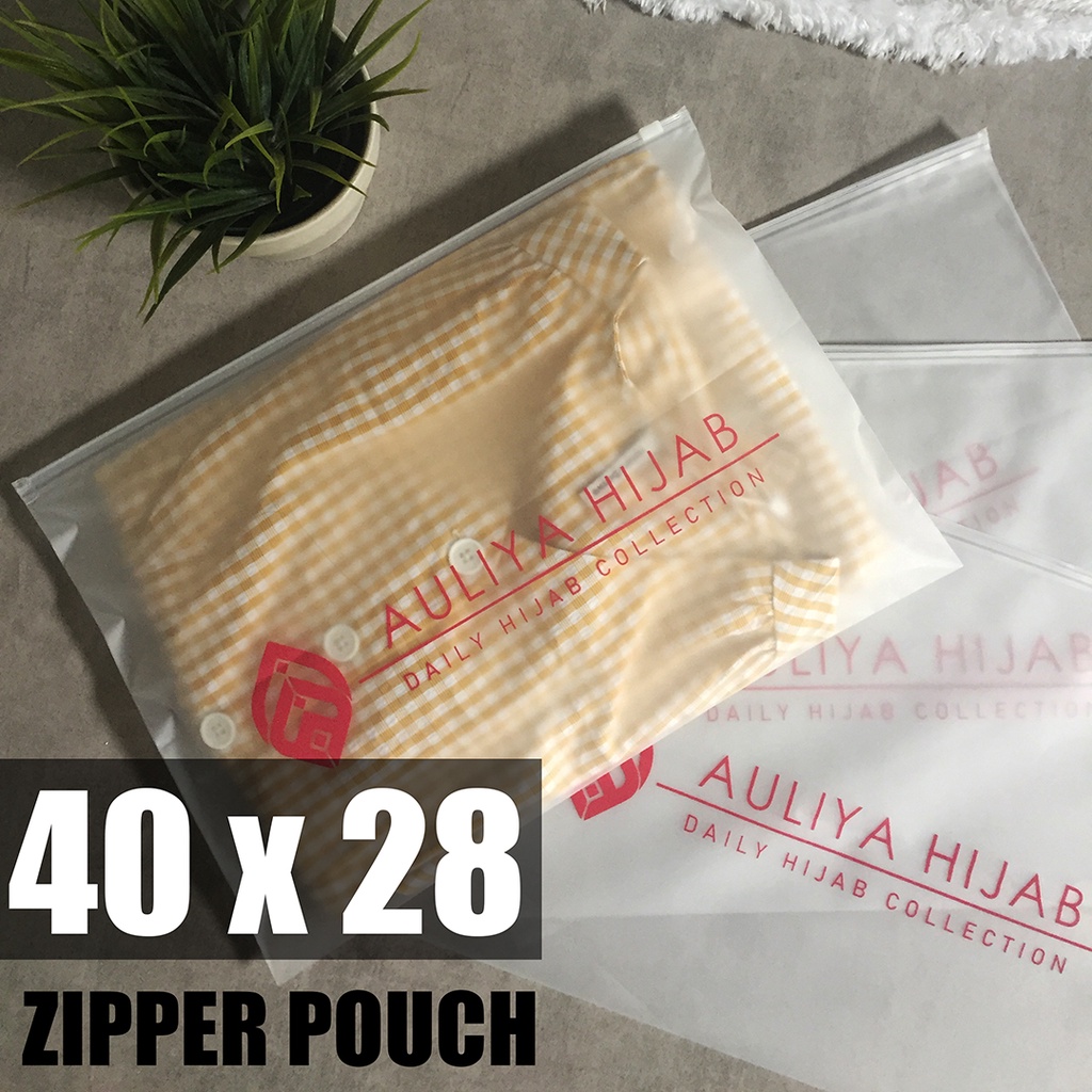 

ZIPPER POUCH CUSTOM SABLON 40x28cm