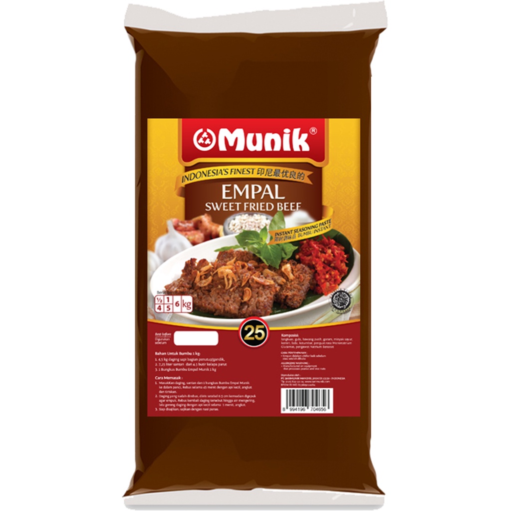 

Bumbu Munik Empal-1000gr