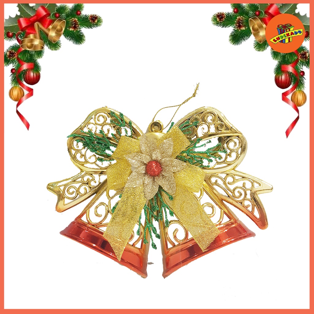 HIASAN NATAL LONCENG OC 128 - Hiasan Pohon Natal