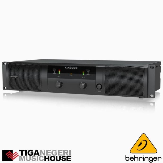 Behringer Nx3000 Ultra-Lightweight 3000-Watt Class-D Power Amplifier -