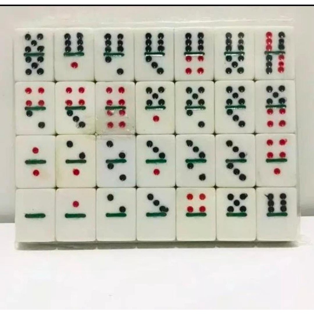 Batu domino/ batu gaple tebal