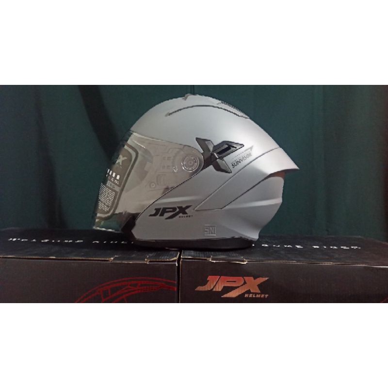 Helm JPX NOVA X Grey Doff half face