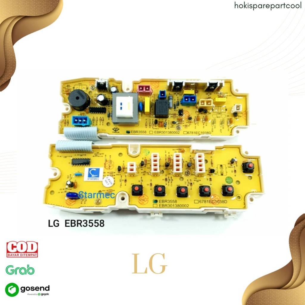 MODUL PCB MESIN CUCI LG FUZZY LOGIC WF H700PC WF H777TC WF-l700TC