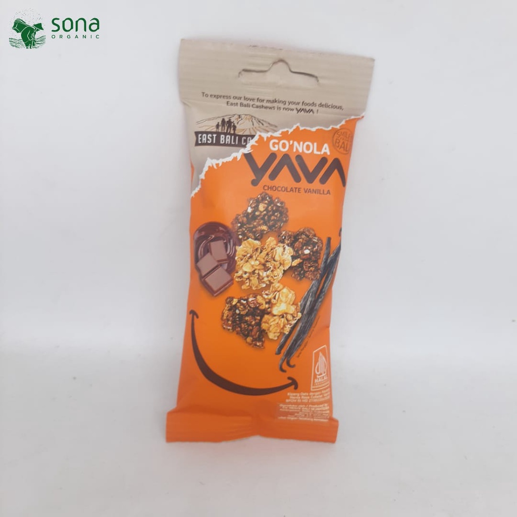 

Granola Chocolate Vanilla 30g - Yava Go'Nola - Granola mini