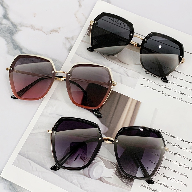 Fashion Square Shades Sunglasses For Women/Men Eyewear Frameless Sunglasses