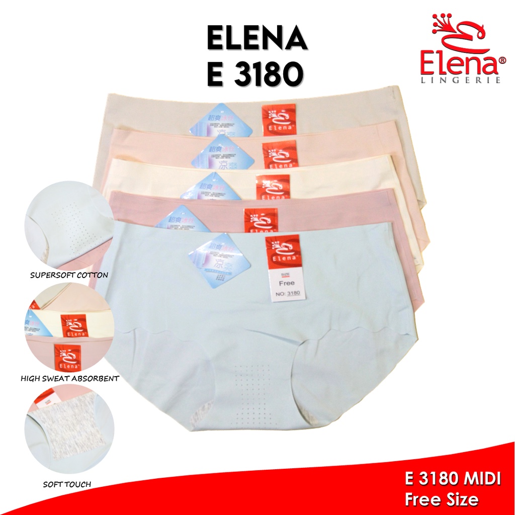 Elena E 3180 Celana Dalam Wanita Isi 1Pcs