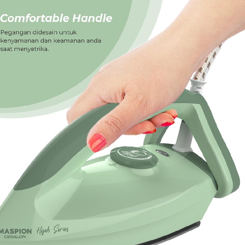 Produk Murah Maspion HA-365 Automatic Iron Setrika Hijab