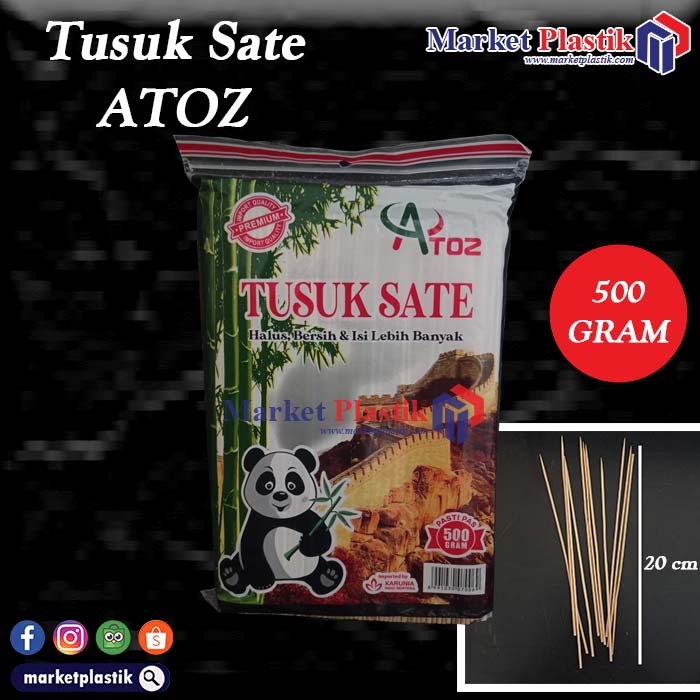 TUSUK SATE IMPOR ATOZ 500gr