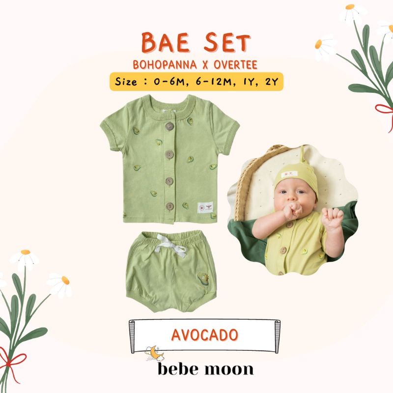 Bohopanna X Overtee Setelan Baju Bayi