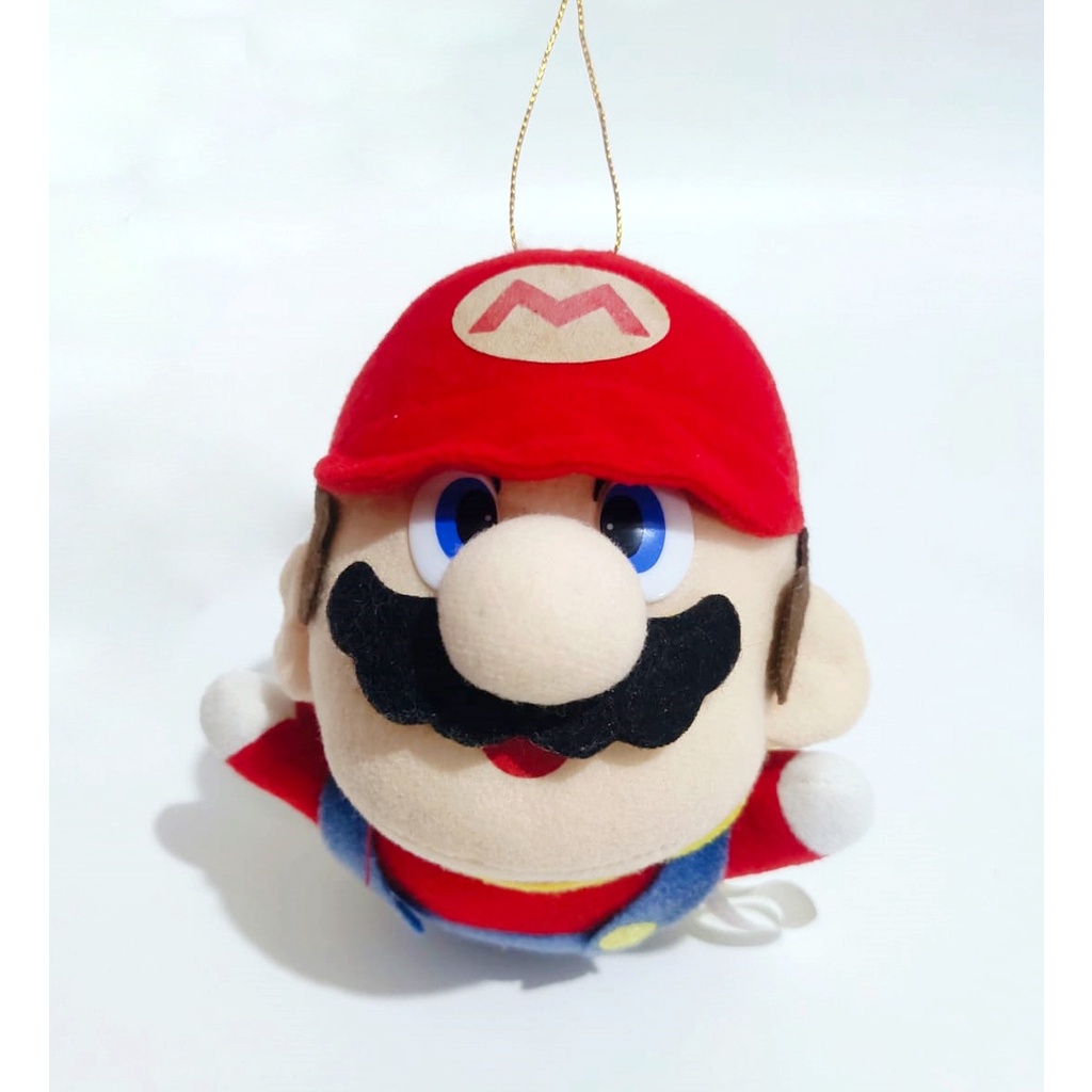 Boneka Super Mario Flying Mario Original Banpresto Vintage Plush Doll