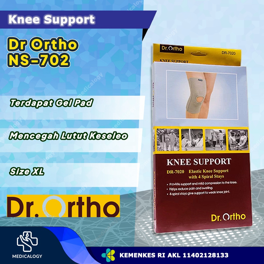 Dr Ortho Padded Knee Support size XL