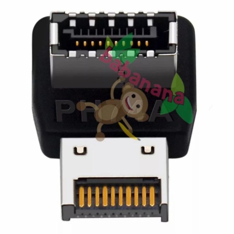 USB 3.1 Type E 90 degree siku motherboard model A elbow adapter