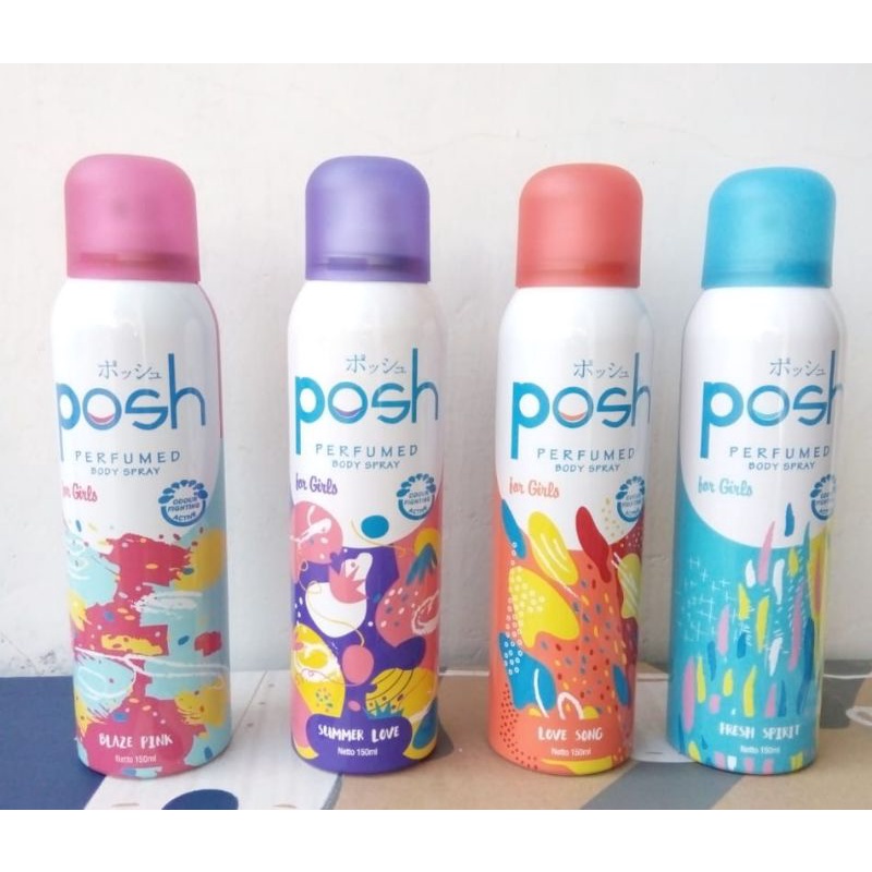 Jual Posh Body Spray 150 Ml | Shopee Indonesia